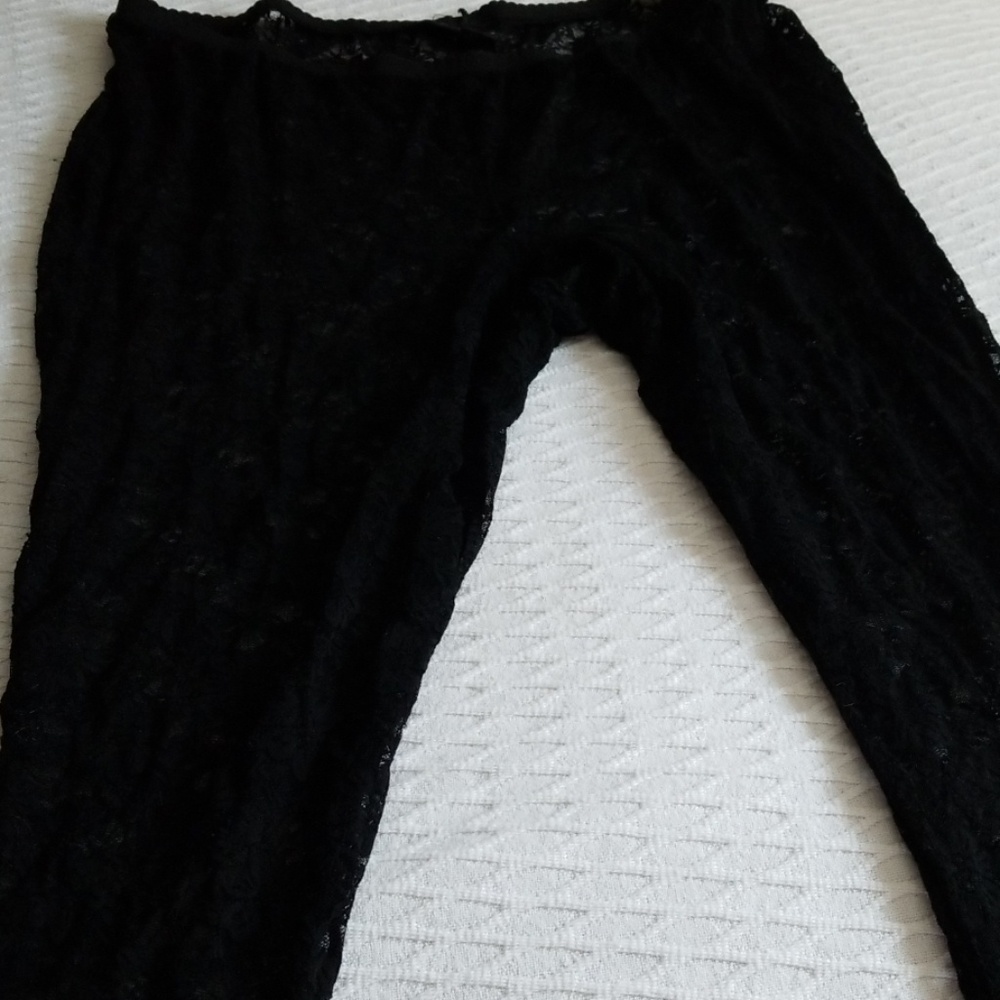 Lane Bryant Lace leggings